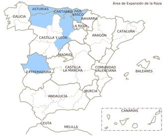 distribucion geografica asturiana de la montaña - feagas