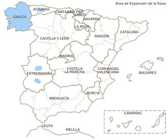 cachena distribucion geografica feagas