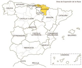 euskal txeria porcino distribucion geografica feagas