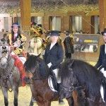 Gran éxito de la recepción a los “Xeneráis da Ulla” por parte de la Asociación Pura Raza Cabalo Galego